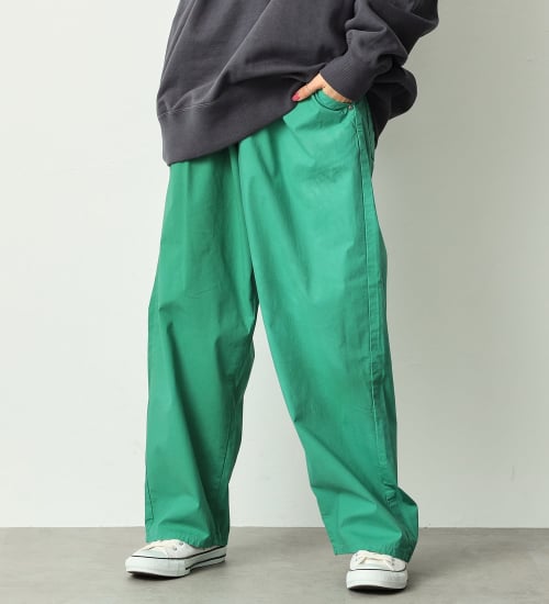 ゆったり】FLeeasy / ウエストゴムで楽チン イージーパンツ【運動会