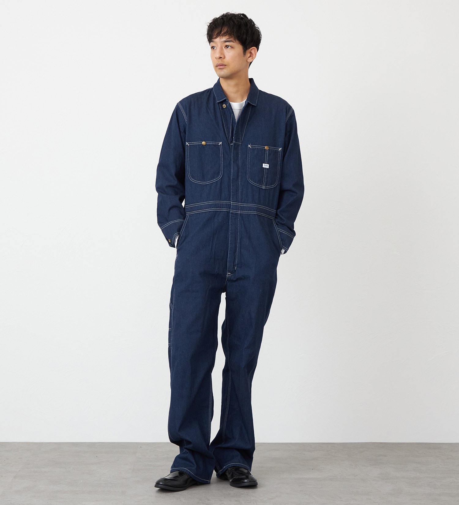 DUNGAREES UNION-ALLS/つなぎ/ジャンプスーツ/オールインワン/デニム