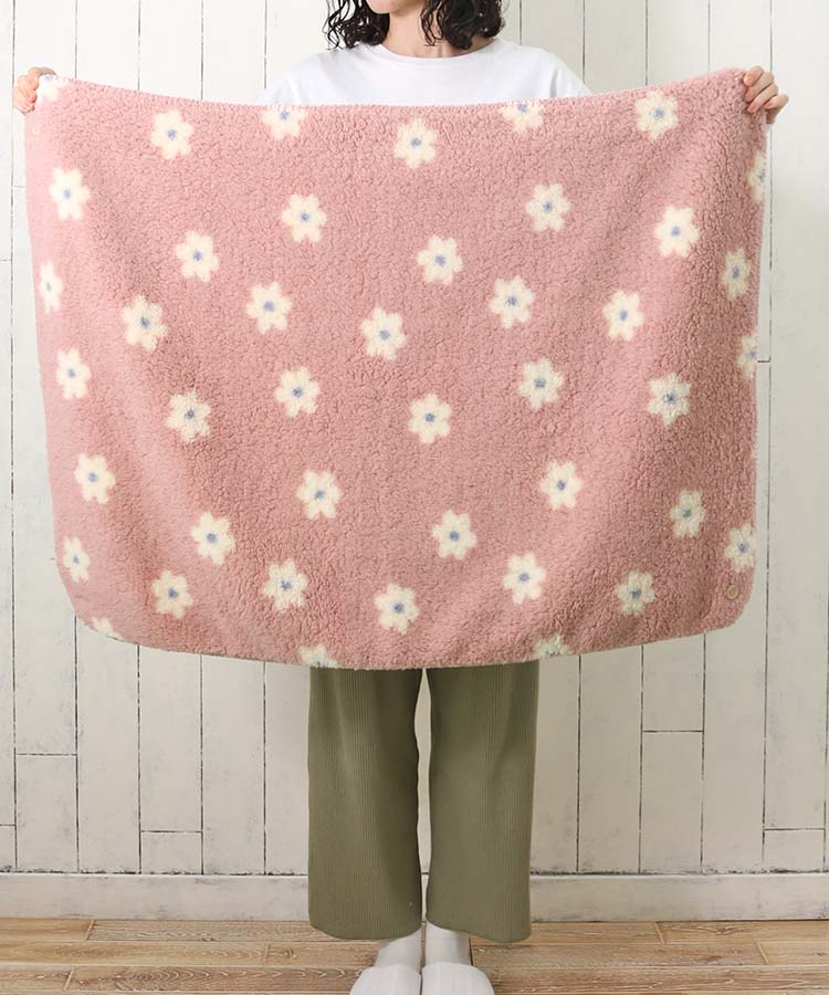 フラワーブランケット ブランケット ひざ掛け おうち時間 お花
