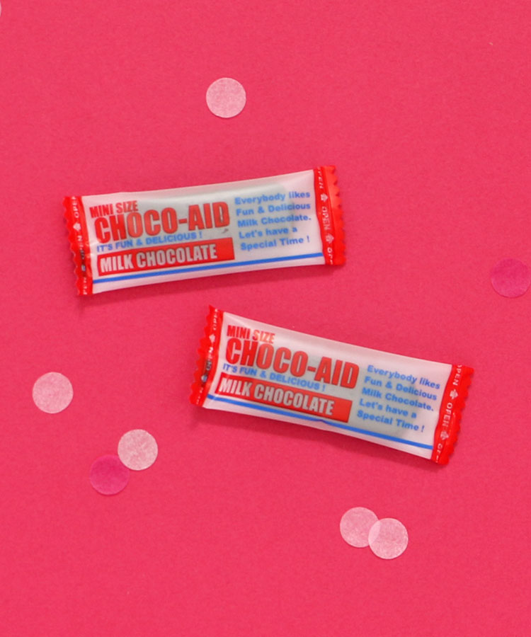 チョコエイド カラビナ付きミニミニティン | Bleu Bleuet（ブルー