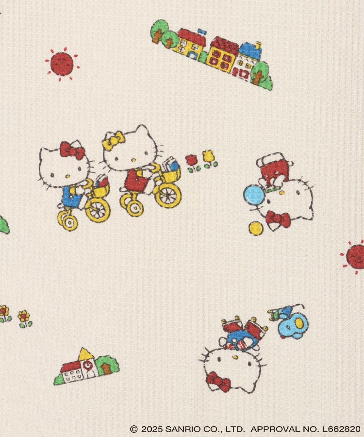 ハローキティワッフルルームウェア上下セット | Bleu Bleuet（ブルー