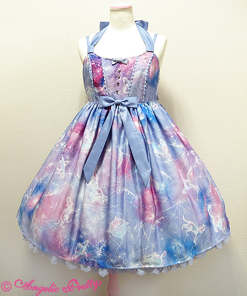 Angelic Pretty Dreamy Planetarium JSK in Lavender - Dresses - Lace