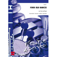 4つの古い舞曲／ヤン・ヴァンデルロースト｜吹奏楽楽譜