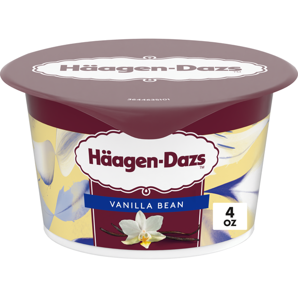 Haagen-Dazs Cultured Cream Vanilla Bean Yogurt Style Snack Same