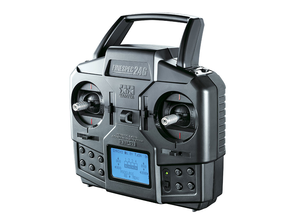 タミヤRCシステム ファインスペック2.4G 4チャンネルプロポ（送信機