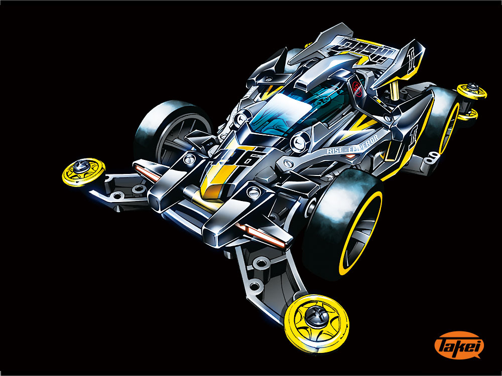 タミヤ ミニ四駆特別企画 ライズエンペラー ブラックスペシャル (MA