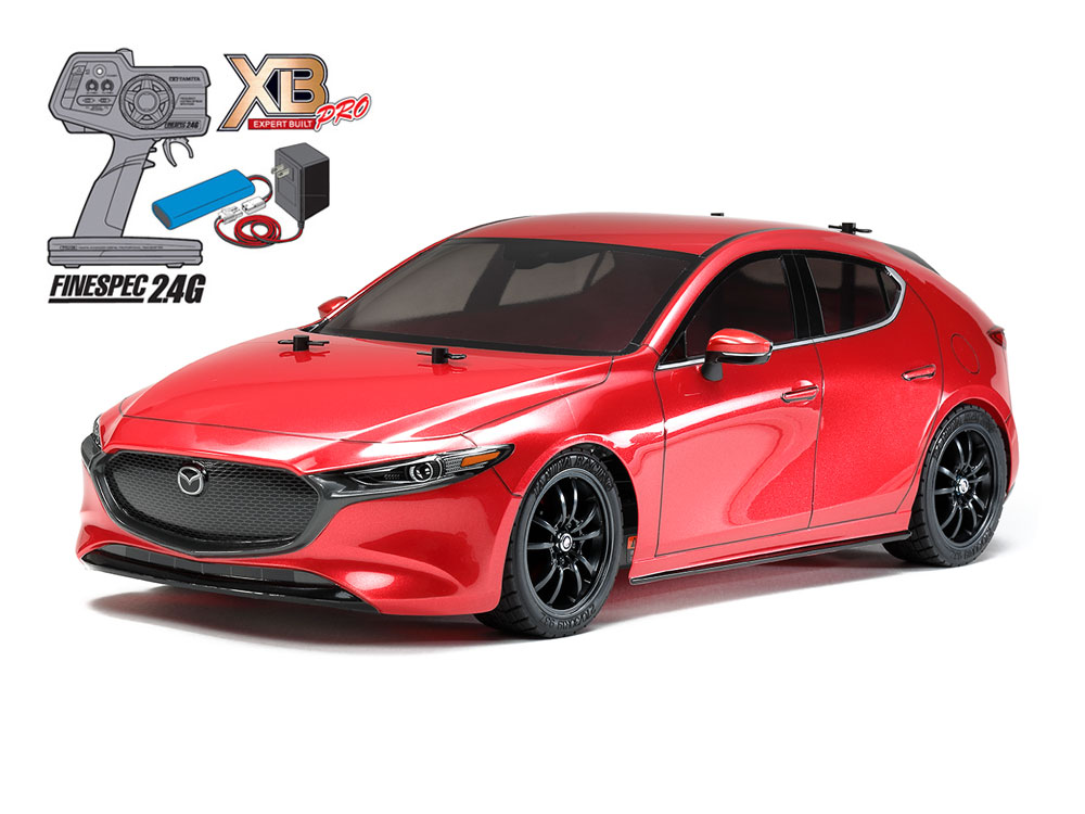 タミヤ XBシリーズ 1/10RC XB マツダ MAZDA3 (TT-02シャーシ) | タミヤ