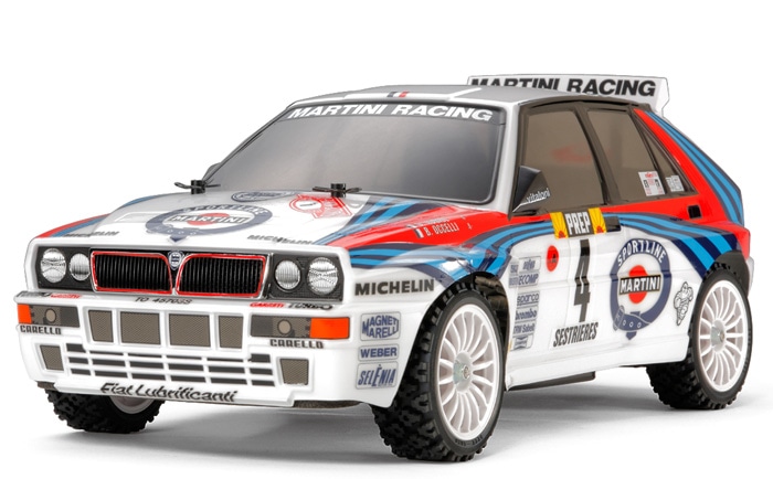 タミヤ 電動RCカーシリーズ 1/10RC ランチア デルタ インテグラーレ