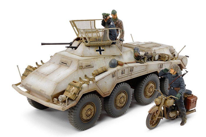 タミヤイタレリシリーズ 1/35 ドイツ重装甲車Sd.Kfz.234/1（2cm砲搭載
