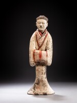漢陶加彩仕女立俑| Arts d'Asie | 2025 | Sotheby's