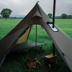 DS005 Hot Tent with Stove Jack Winter Tent 4 Season Tent 3-4