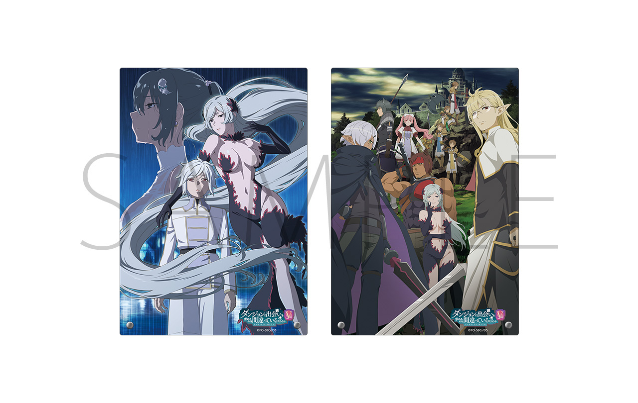 アクリルアートパネル 全2種 | アニメ「ダンまち」シリーズポータルサイト