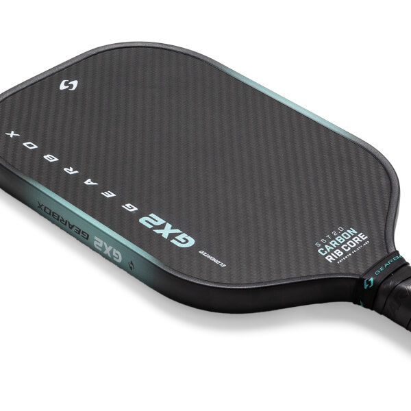 Gearbox GX2 Elongated Carbon Fiber Pickleball Paddle | JustPaddles.com