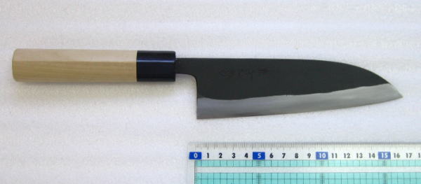 重房 黒打、三徳菜切り庖丁