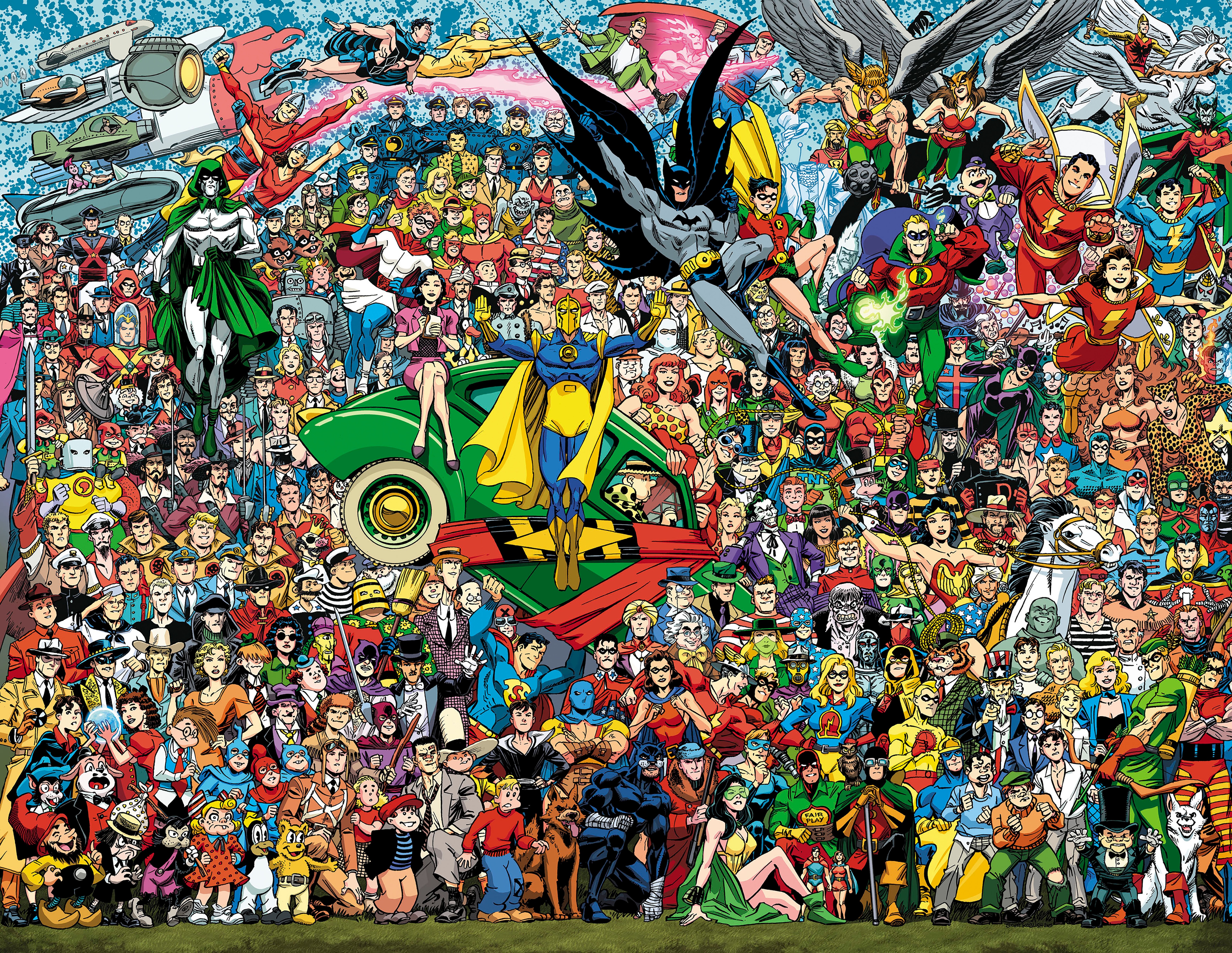 DC unveils a bold timeline in 'New History of the DC Universe