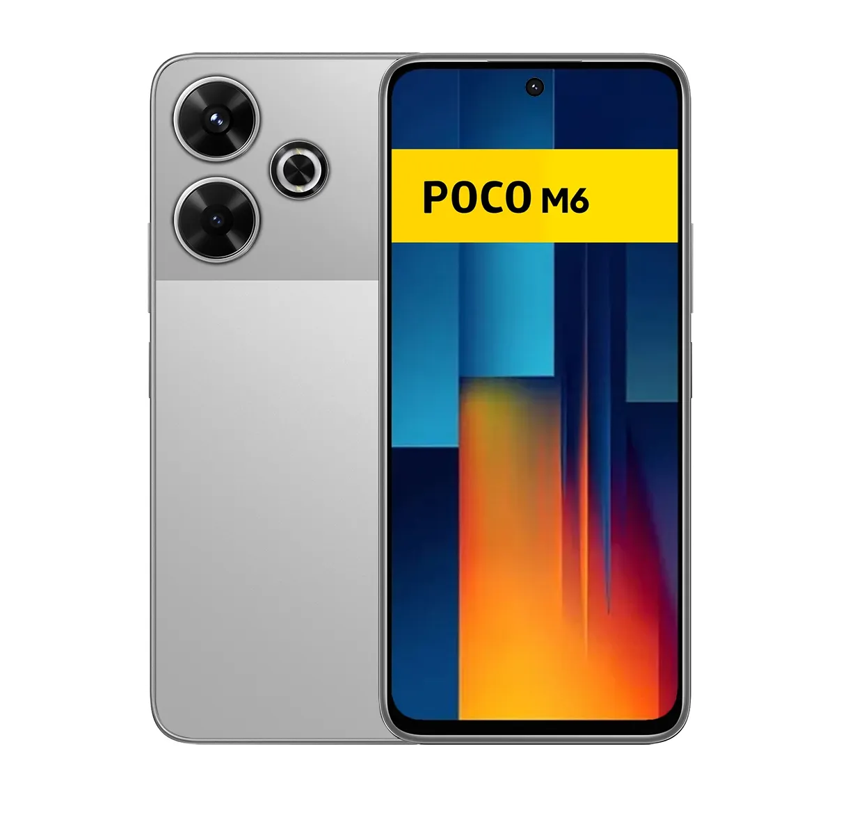 Buy Xiaomi Poco M6 Dual Sim 6GB RAM 128GB Silver POCOM6128SLV – Dakauf