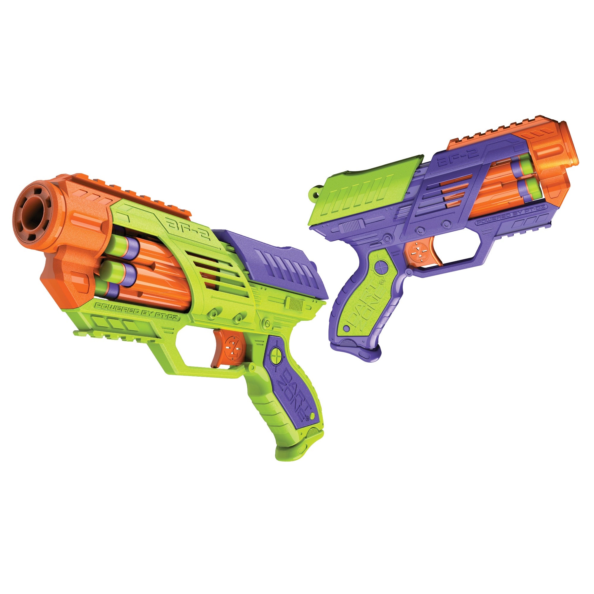 Nitroshot Blitzfire X2 2-Pack – Dart Zone Blasters