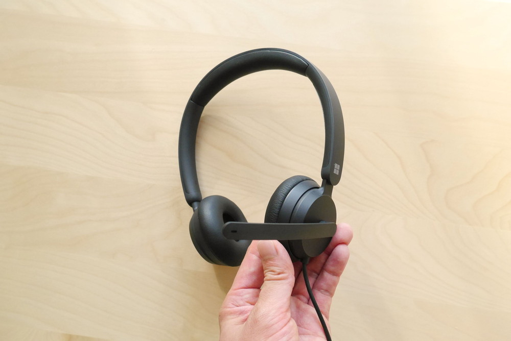 Microsoft モダン USB ヘッドセット」レビュー。Teams認定、Web会議用