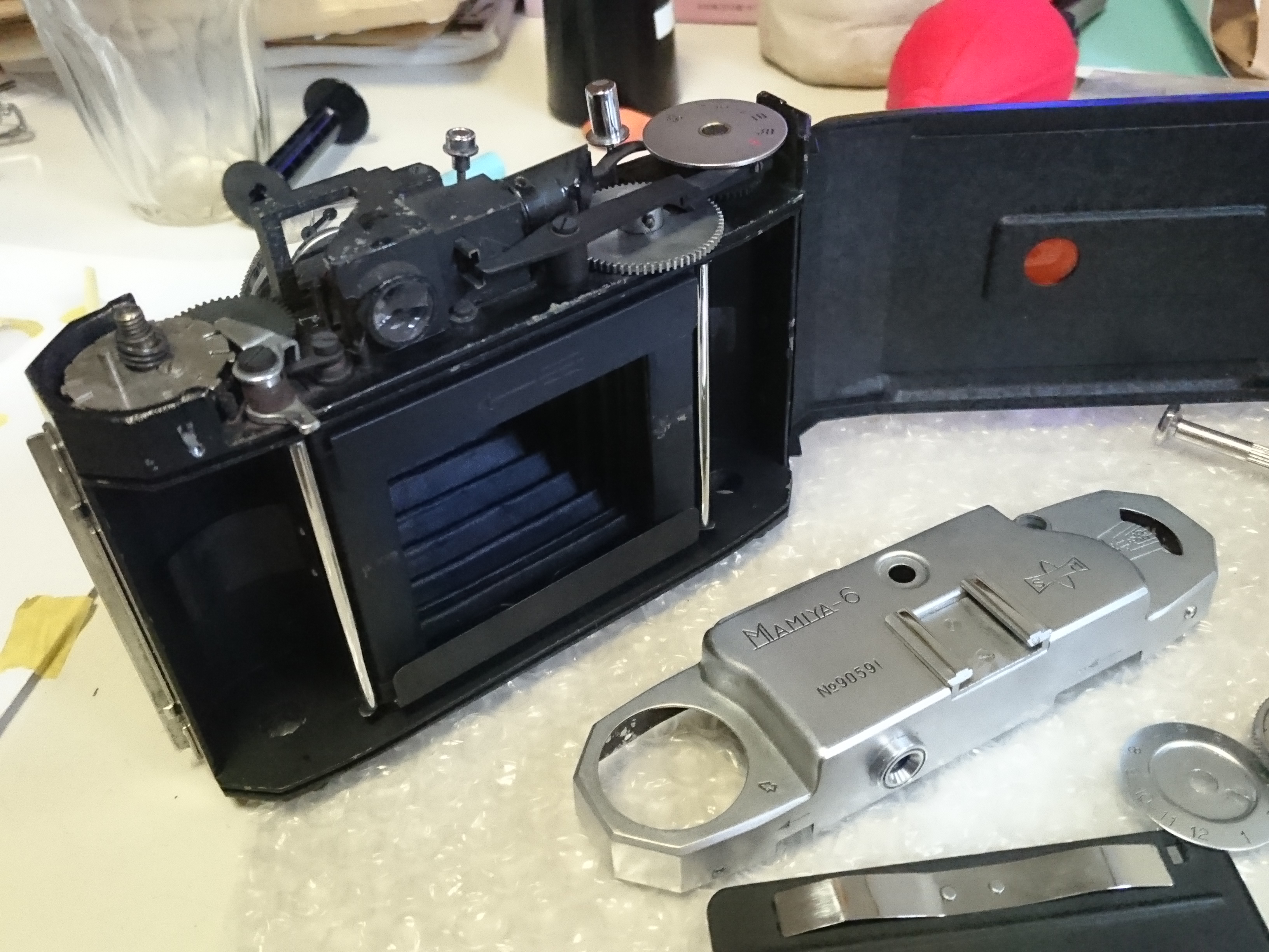 700円で購入したジャンクの旧型マミヤ6、完全復活！ | Darkroom cafe