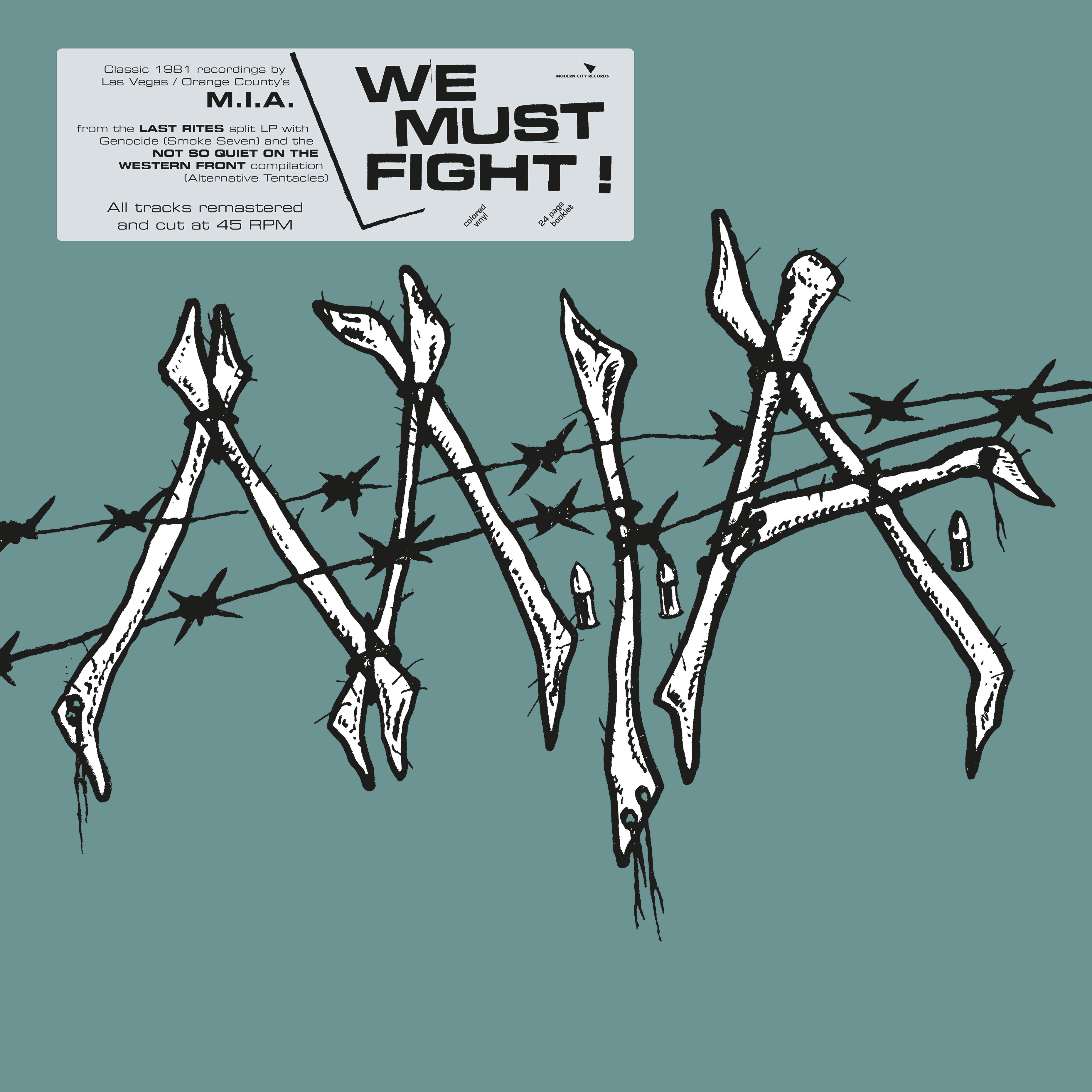 M.I.A. - We Must Fight! - Darla Records