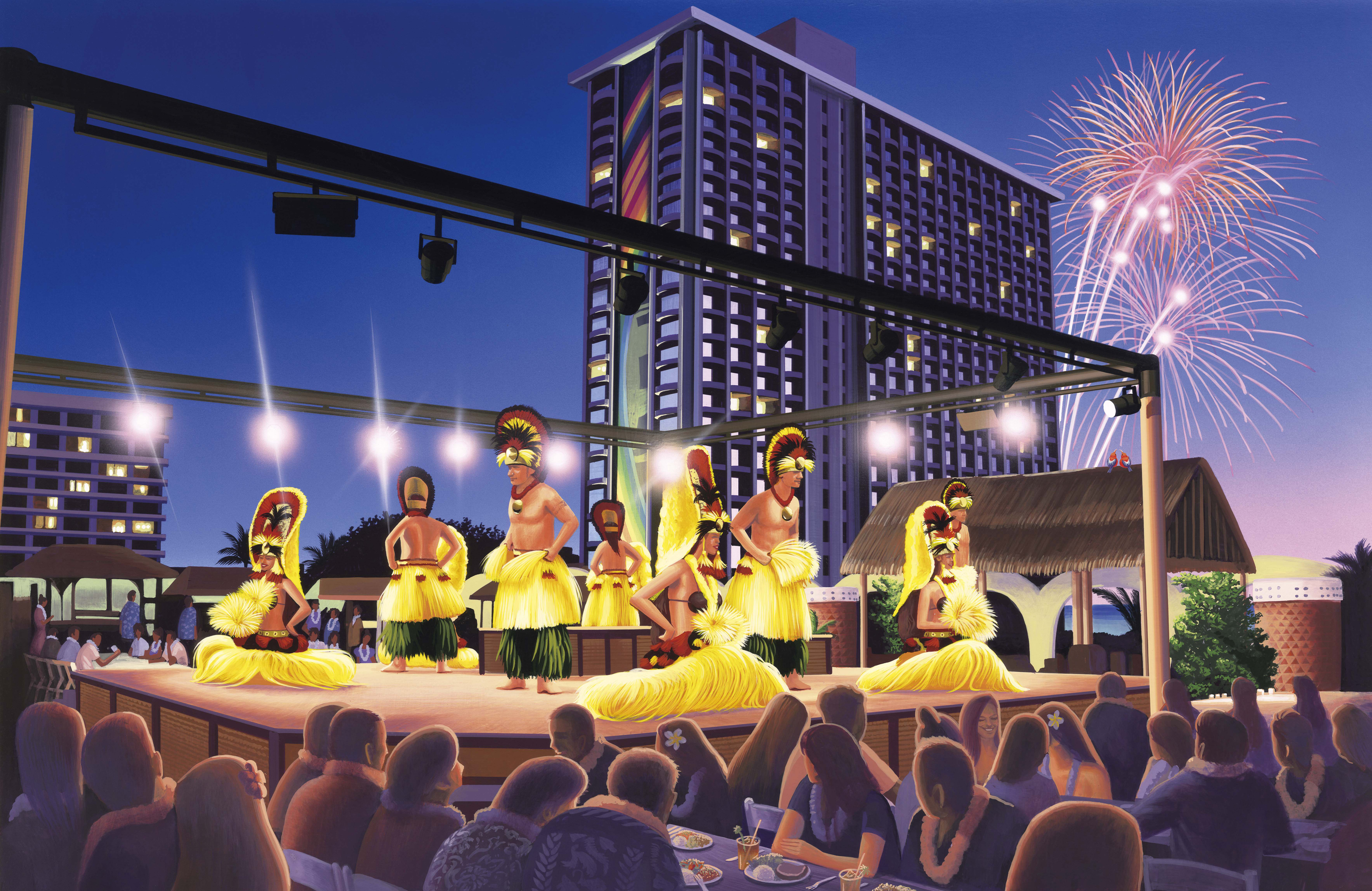 栗山義勝が描くハワイカレンダー2025 | アロハブリーズ-ハワイ