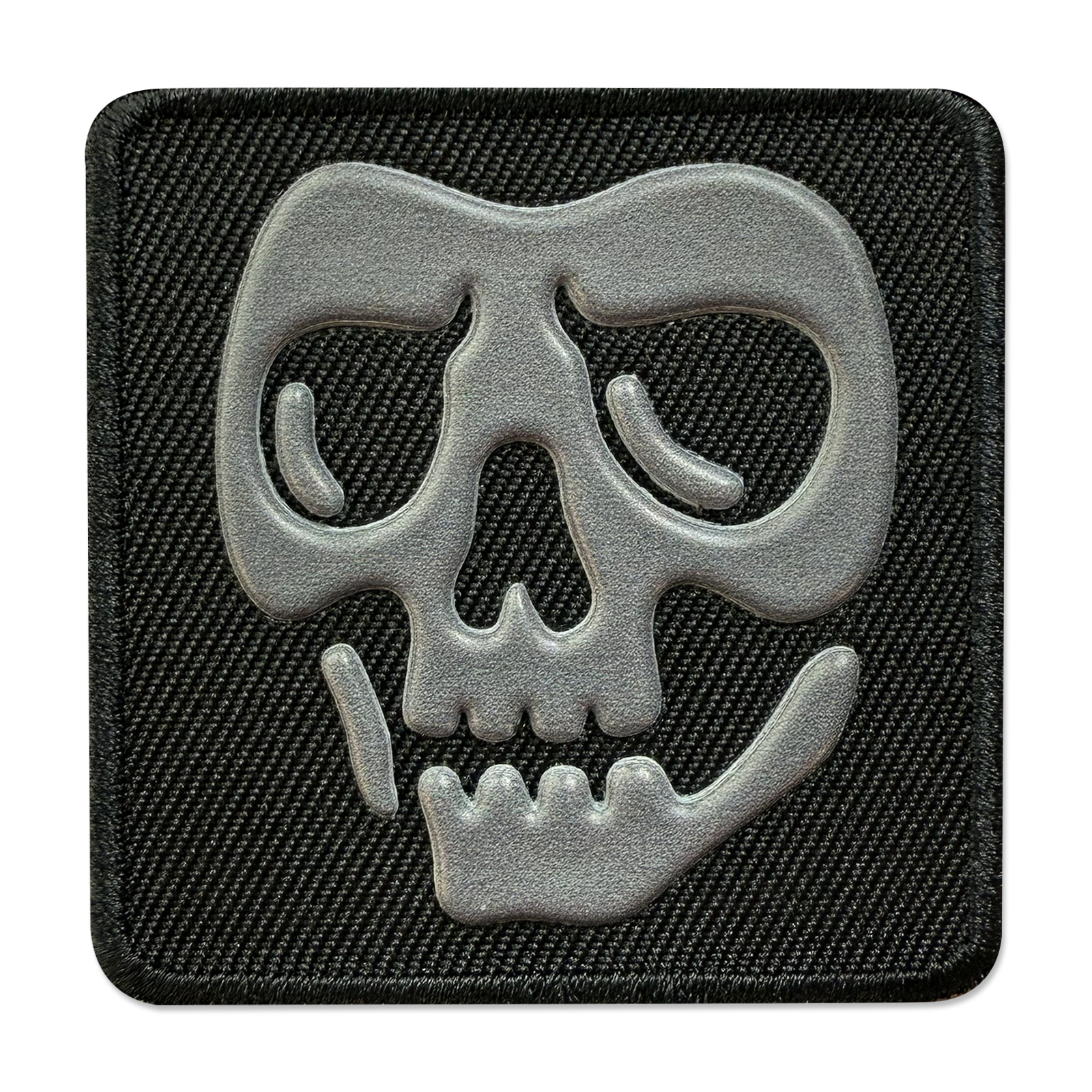 Skullface TPU Patch (Grey) | datacrew