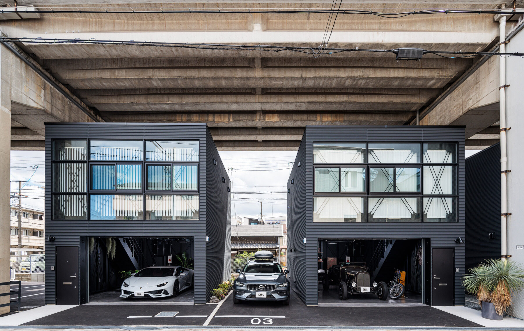 高架下ガレージレジデンス『K・BLOC HARINAKANO』内覧会 | デイトナが