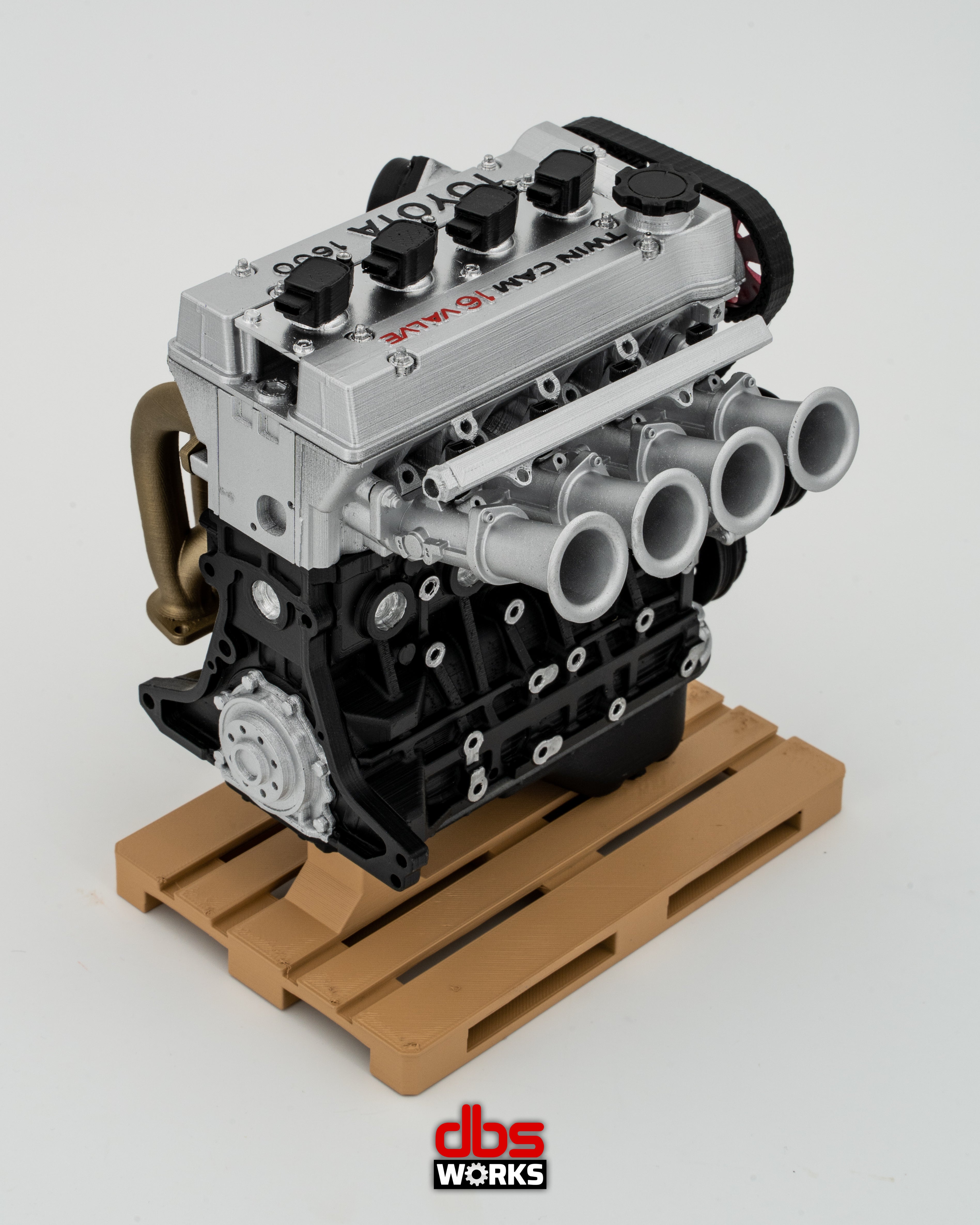 1/4 Toyota 4A-GE 16V Tuned Engine - Assembled – dbsworks