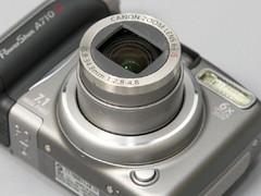 新製品レビュー】キヤノン PowerShot A710 IS