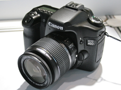キヤノン、EOS 40D 18-55mm ISレンズキットなどの発売日を決定