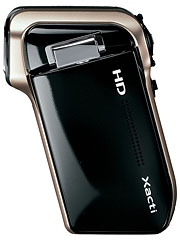 三洋電機、CMOSセンサーになった「Xacti DMX-HD800」