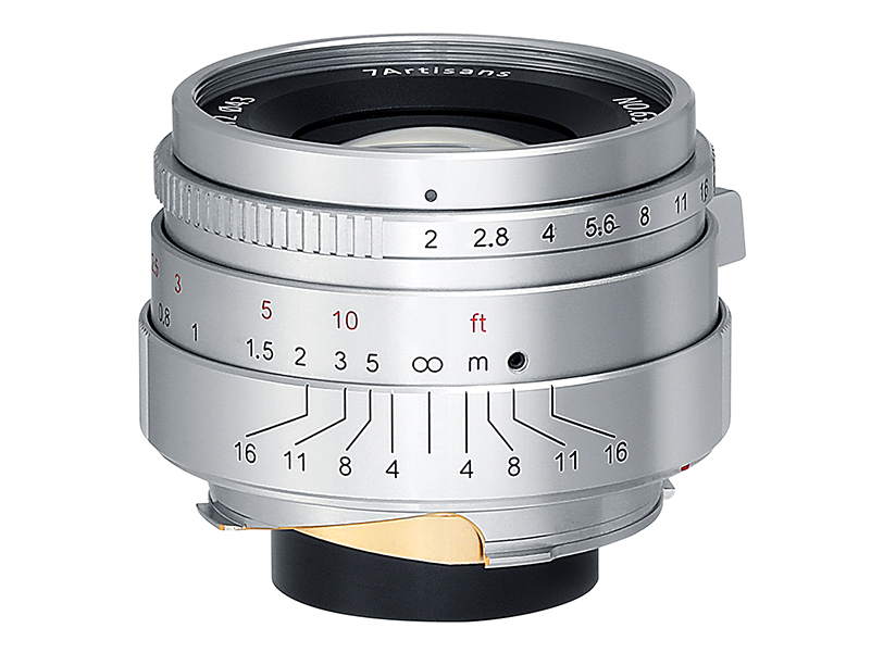 Mマウント用レンズ「7Artisans 35mm F2」に、限定300本の“ステンレス