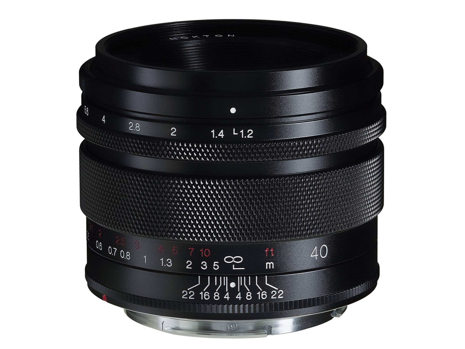 コシナ、キヤノンRFマウント用のMFレンズ「NOKTON 40mm F1.2