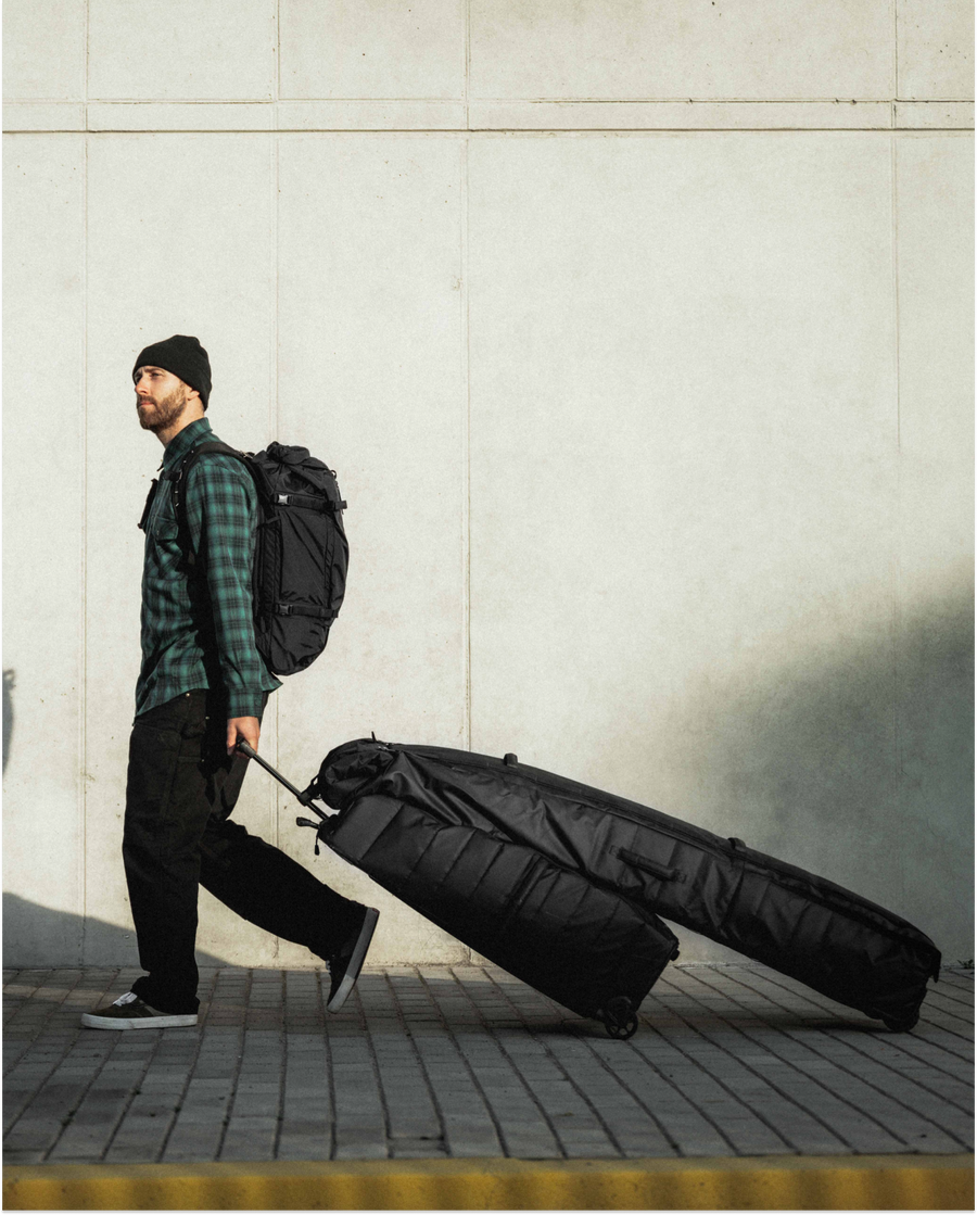 Pro Snow Roller in Black | The Ultimate Adjustable Ski and