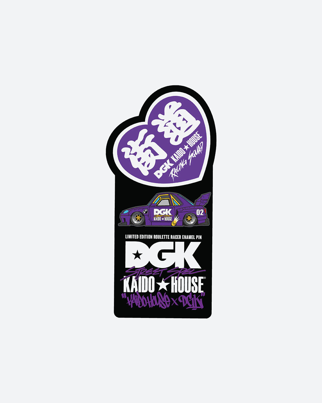 DGK x Kaido House Roulette Racer Pin– DGK®
