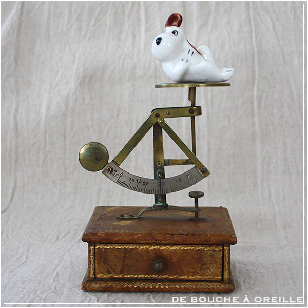 オールドバカラ アンティーク DE BOUCHE A OREILLE / pèse-lettre