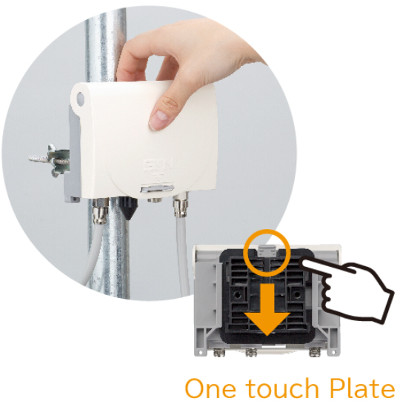 電材 BLUEWOOD / サン電子 HCBU453 4K8K衛星放送対応 電源分離型 利得