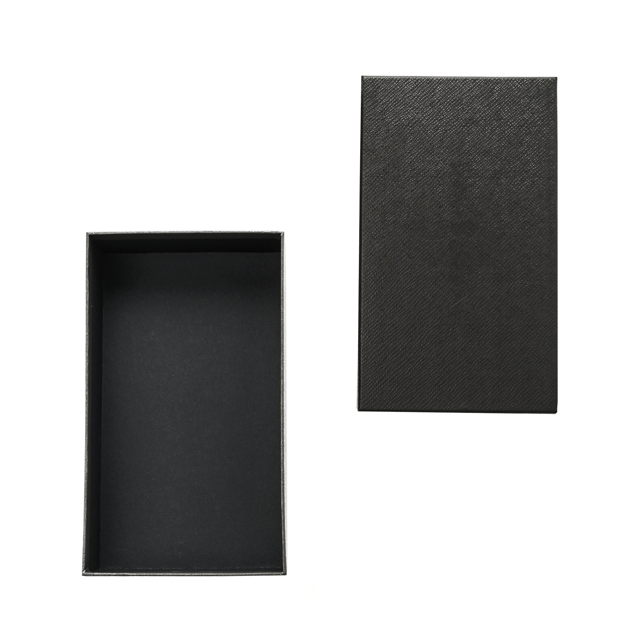 Black Leatherette Rigid Box | Luxury Packaging & Gift Box
