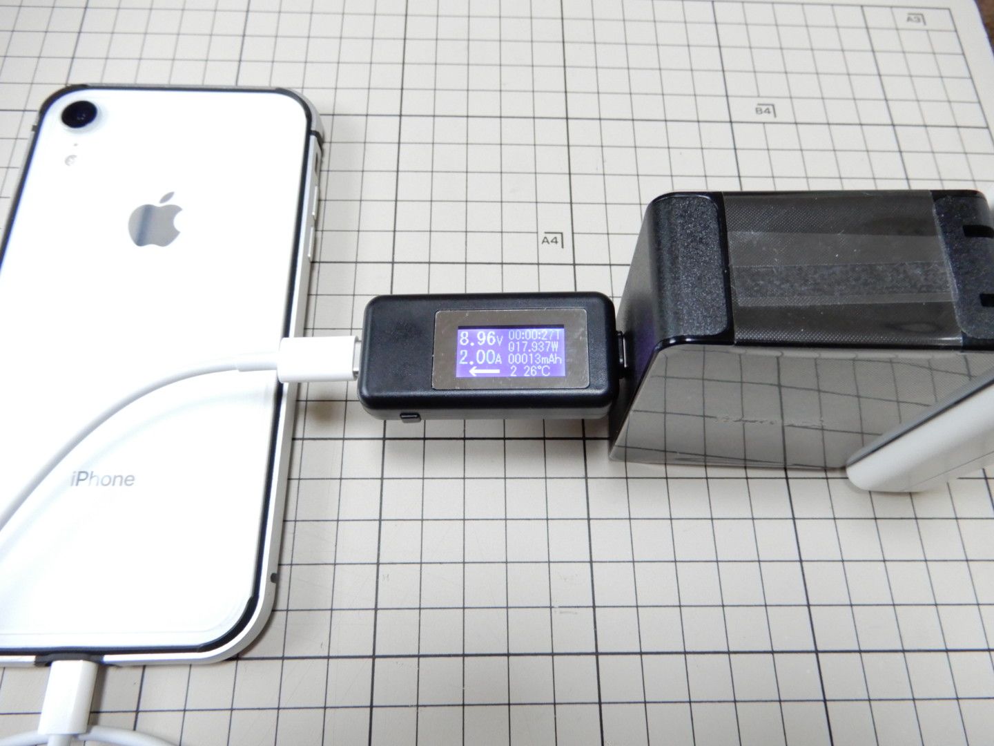 iPhone XRを9V 2Aで急速充電するには – 日記というほどでも