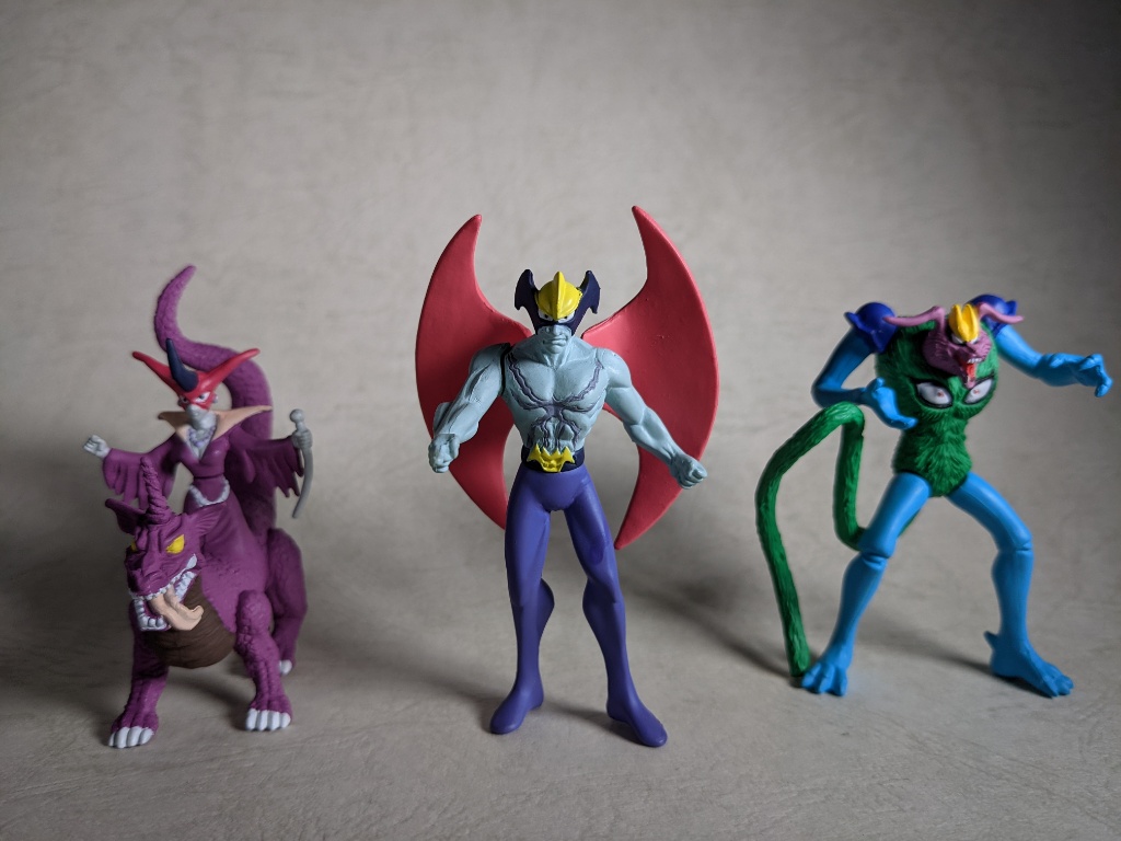 最近買ったHGデビルマンと仮面ライダーTHE FIRST、NEXTのH.G.C.O.R.E.