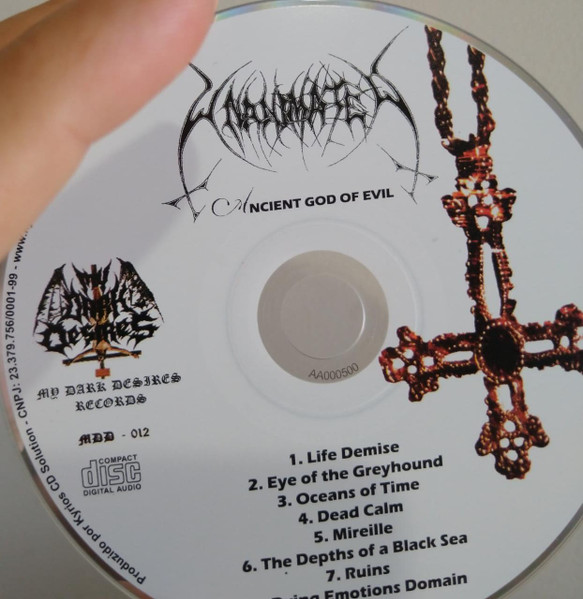 UNANIMATED ‎– Ancient God Of Evil CD (slipcase) – Deathrune Records