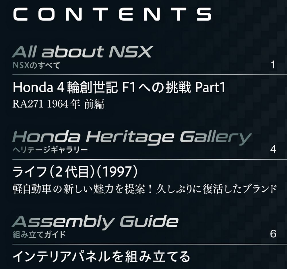Honda NSX 57号 | デアゴスティーニ公式