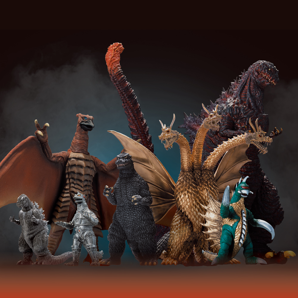 純米酒 バーニングゴジラ 金箔入り （フィギュア付きDX版