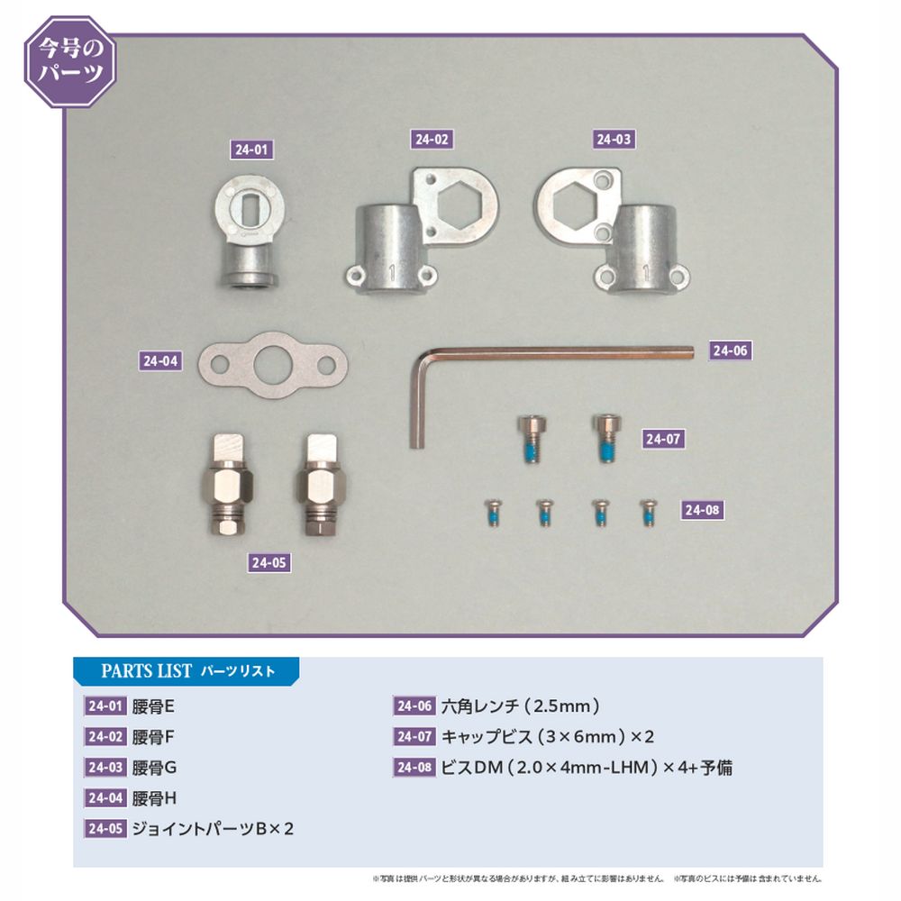 エヴァンゲリオン初号機をつくる 24号パーツセット | デアゴスティーニ公式