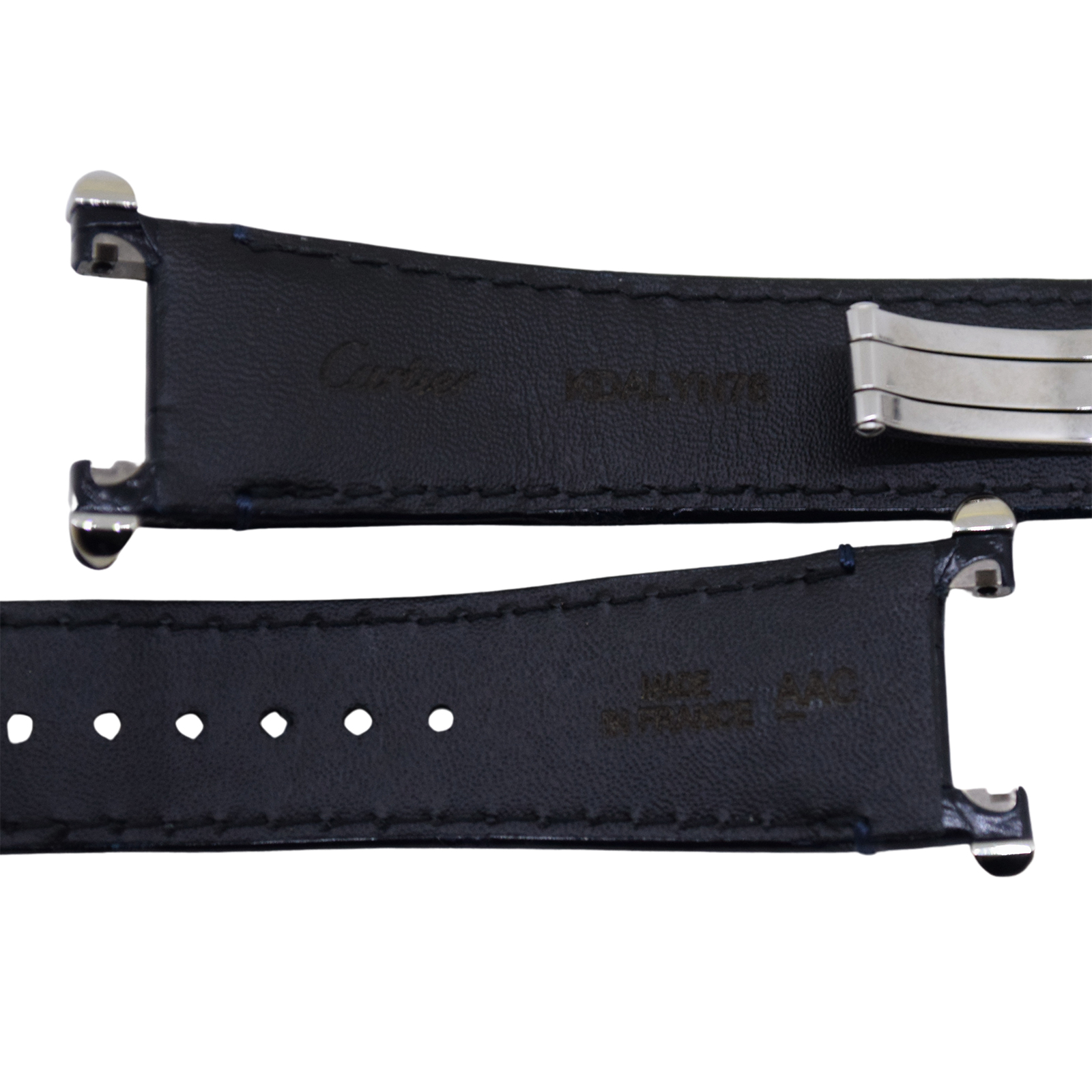 Cartier カルティエ 純正 レザーベルト パシャ Dバックル付 ワンタッチ