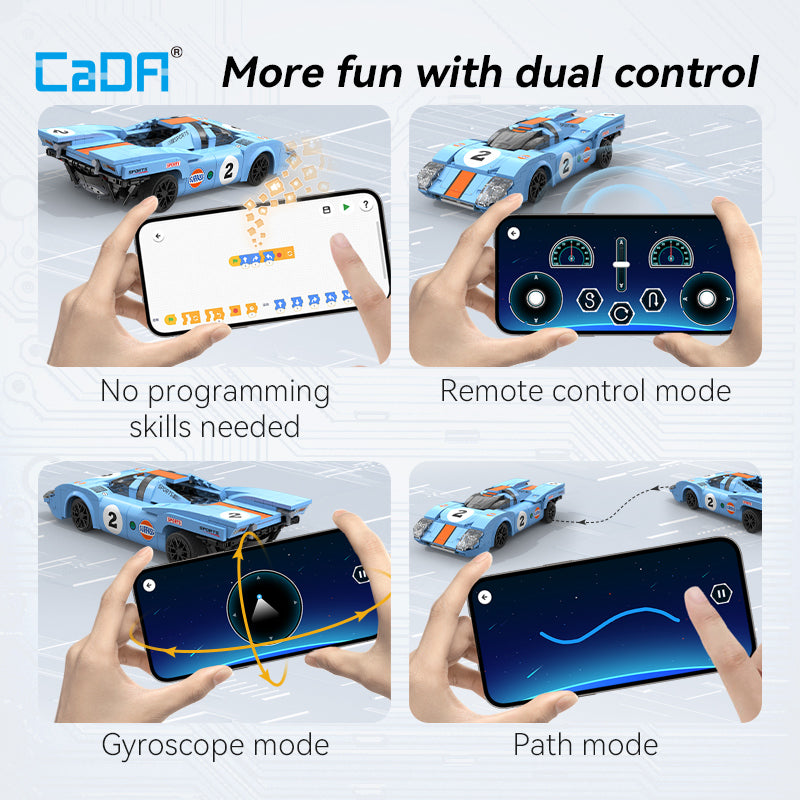 CaDA 1:20 Azure Storm C51076W – Doublee_CaDA