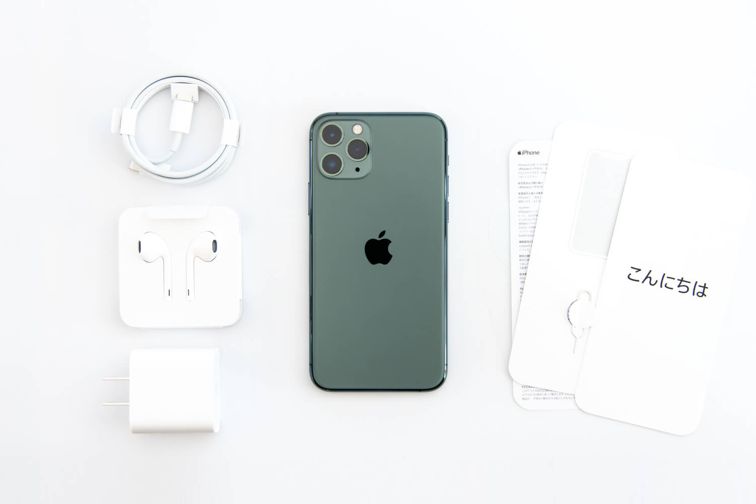 iPhone 11 Pro ミッドナイトグリーン 開封・外観レビュー