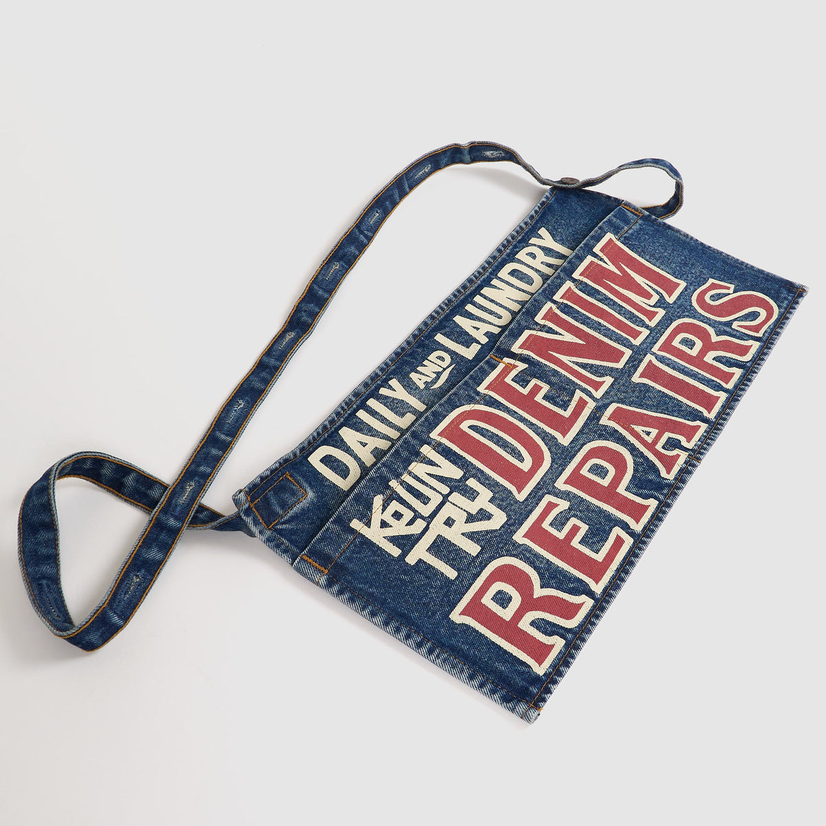Kapital Kountry Denim Repairs Apron - DeeCee style