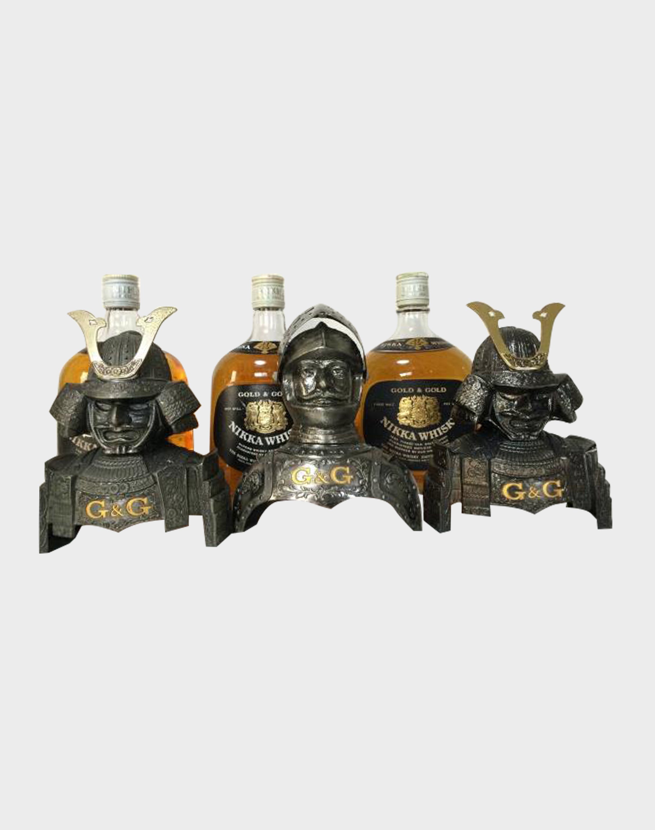 Nikka G & G Armor Knight Samurai Asuhara Onsen Set | dekantā