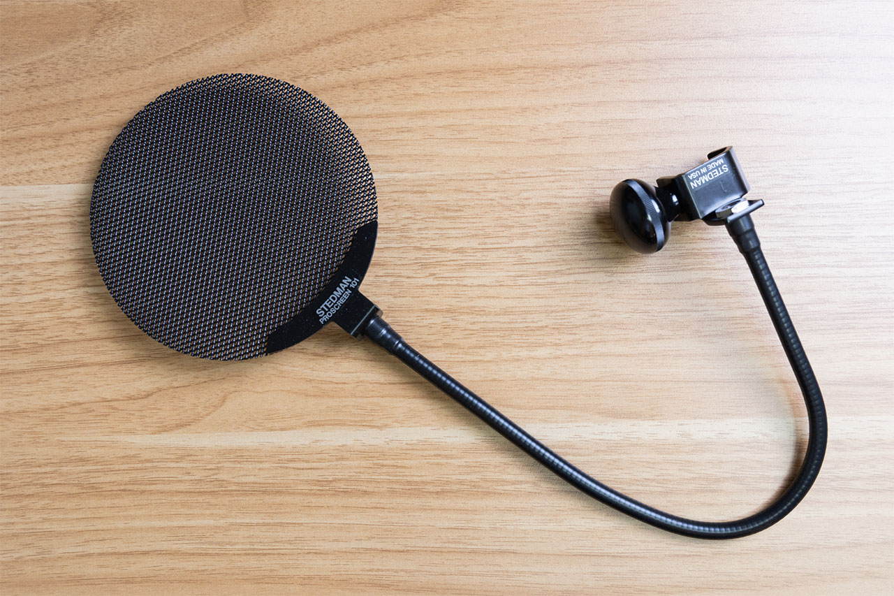 金属製のポップガード「STEDMAN PROSCREEN 101」を購入！金属製の